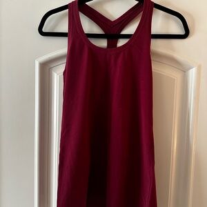 Red Lululemon Tank Top